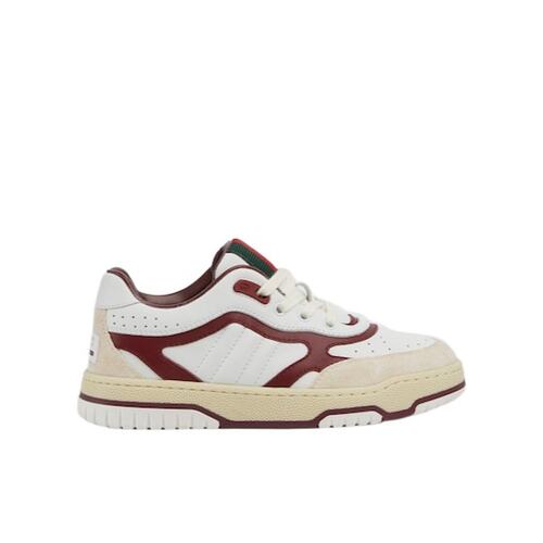 GUCCI 女童运动鞋 793062AAEDR9545 SS2025 白色 Re-Web运动鞋