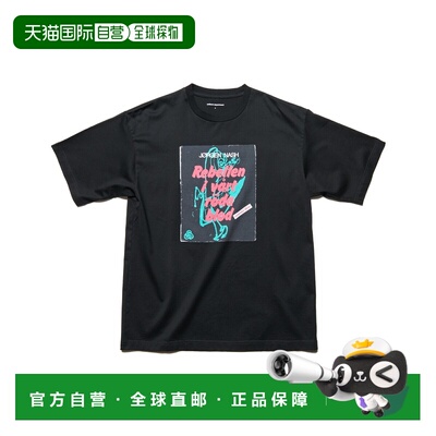 日本直邮uniform experiment 男女同款 纯棉艺术联名圆领T恤 UE25