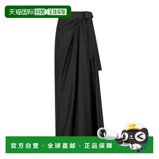 女士半身裙 环绕式 341J29A6487X9000 黑色 AW2024 香港直邮DIOR