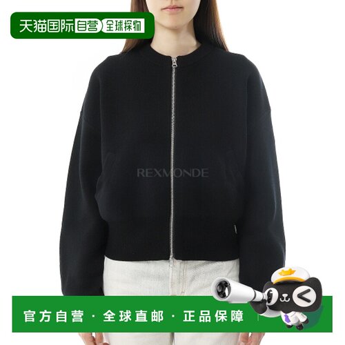 韩国直邮extreme cashmere  XTRA FUN - RAVEN 开襟衫羊绒