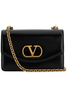 VALENTINO 女士斜挎包 YB0D22NHZ0NO SS2025 黑色 Garavani单肩包