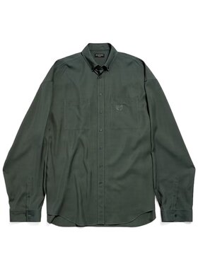 BALENCIAGA 男士外套 839183TJO252840 AW2025 军绿色