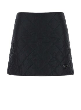 PRADA 女士半身裙 21X969SOOO1WQ9F0008 AW2025 黑色