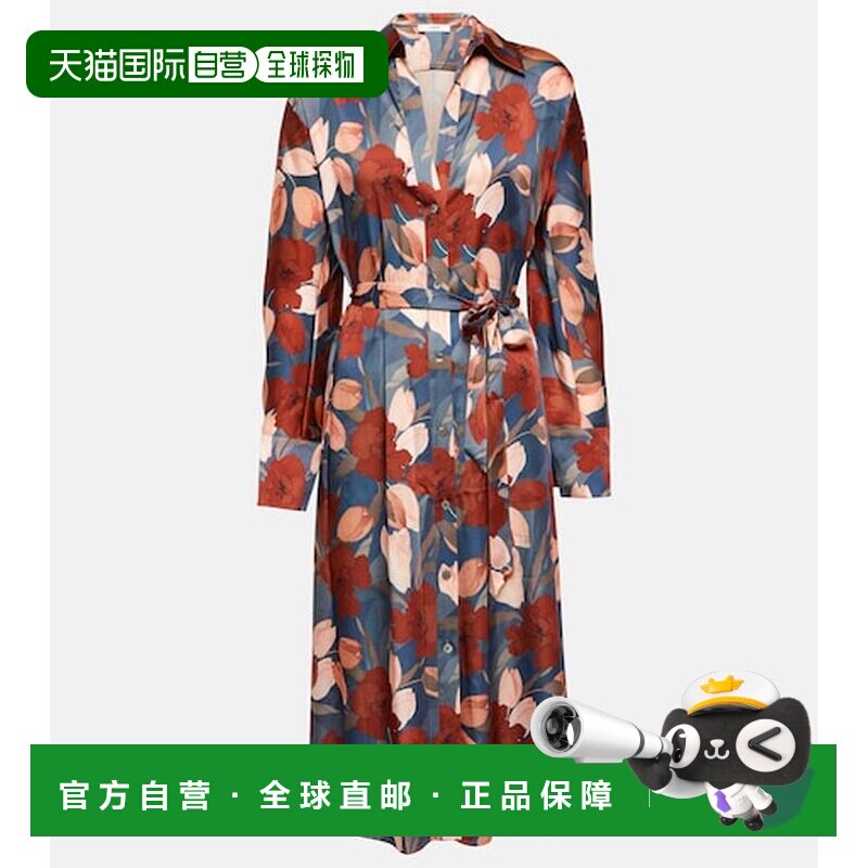 香港直邮VINCE/Magnolia女士中长连衣裙