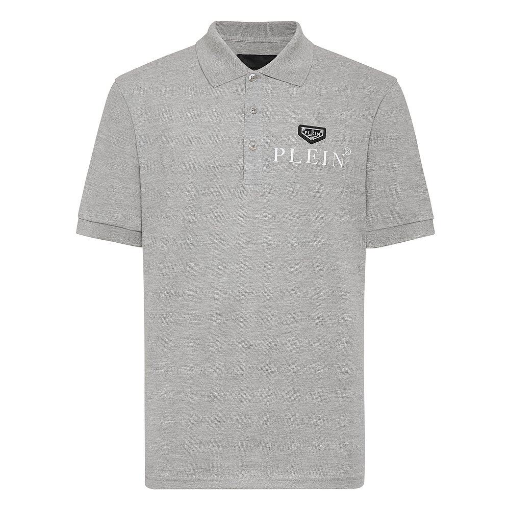 philipp plein【美国奥莱】直发 Polo 衫 SS Iconic Plein - 灰色