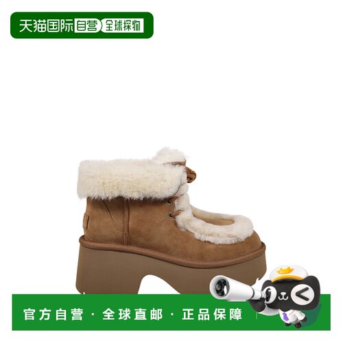 香港直邮UGG 女士高跟鞋 1171532CHE AW2025 棕色雪地靴