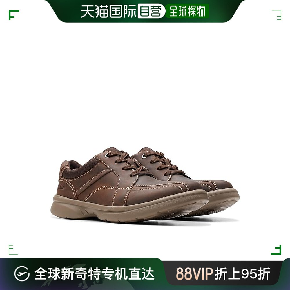 香港直邮潮奢 Clarks 其乐 男士 Bradley Walk 休闲皮鞋 流行男鞋 时尚休闲鞋 原图主图