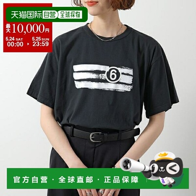 日本直邮MM6 Maison Margiela T恤 SH2GC0023 M20115 女款短袖编T