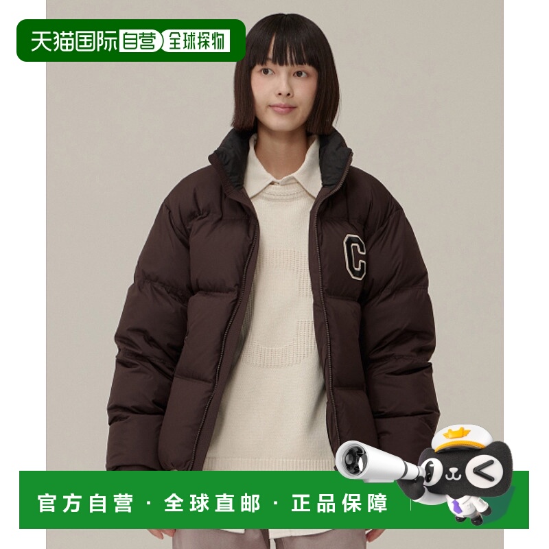 韩国直邮COVERNAT 男士羽绒服CO2404DP26CL COLLEGE ARCH SHORT P