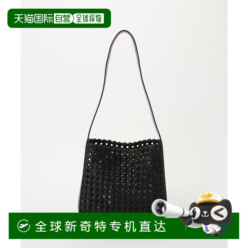 1h可退 日本直邮SINBONO 女装 简约方形 mesh编织 附内袋单肩包 2