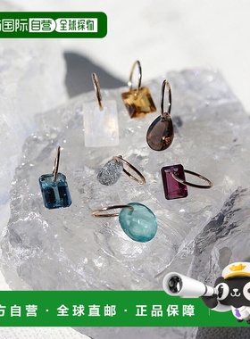 1h可退 日本直邮cui-cuiK10YG黄金材质电气石吊坠783583cuicui