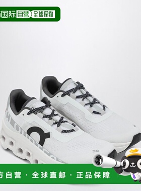 1h可退 香港直邮On 男士 CLOUDMSTER 白色运动鞋 6198434PLWHT