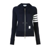 条纹拉链连帽外套 Thom Browne FJT001A00535