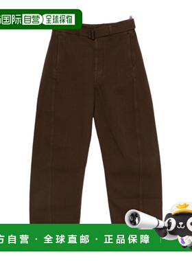 1h可退 香港直邮Lemaire 搭扣牛仔裤 PA326DLD1068