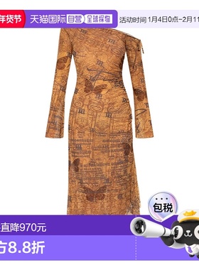 香港直邮Misbhv 不对称连衣裙 250W810减龄显瘦时尚百搭高级感