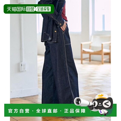 日本直邮SOMETHING 女士 联名款 painter baggy 宽松牛仔裤 11421