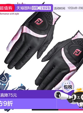 日本直邮FOOTJOY 舒适女士高尔夫手套（双手） FGLE2PR