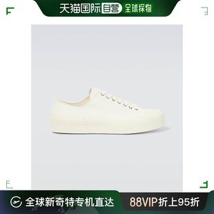 吉尔 Sander Jil 000536 男士 棉帆布运动鞋 桑达 香港直邮潮奢