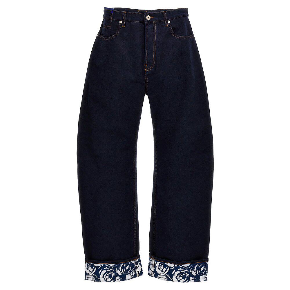 BURBERRY 男士牛仔裤 8080779INDIGOBLUE SS2024 蓝色 - 全球购官方买手店出品