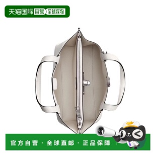 香港直邮COACH 专柜款 WILLOW TOTE 24 女士PVC配皮单肩斜挎手提