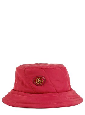 GUCCI 女士帽子 7579223HAWC6174 CO 红色 Bucket Hat