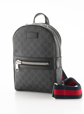 日本直邮GUCCI GG 黑色斜挎包 771164 KAAAJ