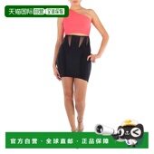 自营 美国奥莱 黑色1999 Thierry Mugler女士黑色紧身胸衣迷你裙