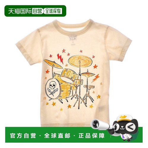 自营Chaser Painterly Drum Set T-Shirt - white 美国奥莱直发