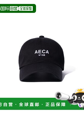 韩国直邮AECA WHITE 男士帽子AWEMSSBAACAST004C6BA AECA LOGO CA