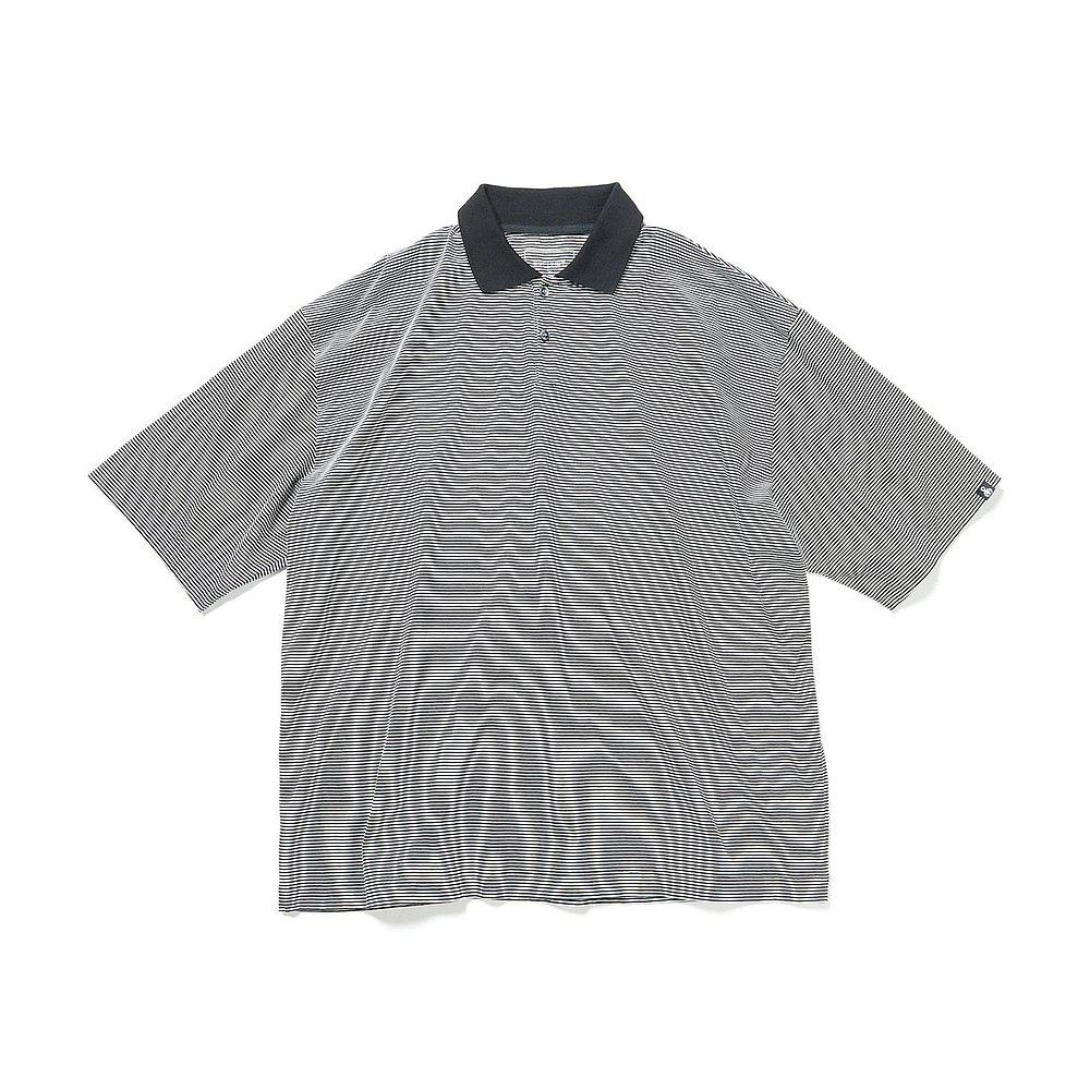 SOPHNET. 男士有机棉细条纹Polo衫  SOPH240045