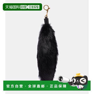 1h可退 香港直邮潮奢 Burberry 巴宝莉 女士 毛羊皮包包挂件