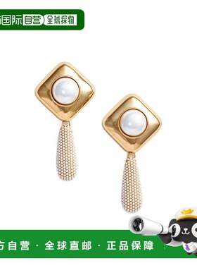 1h可退 香港直邮SELF-PORTRAIT 女士耳饰 SS25621EGD SS2025 黄色