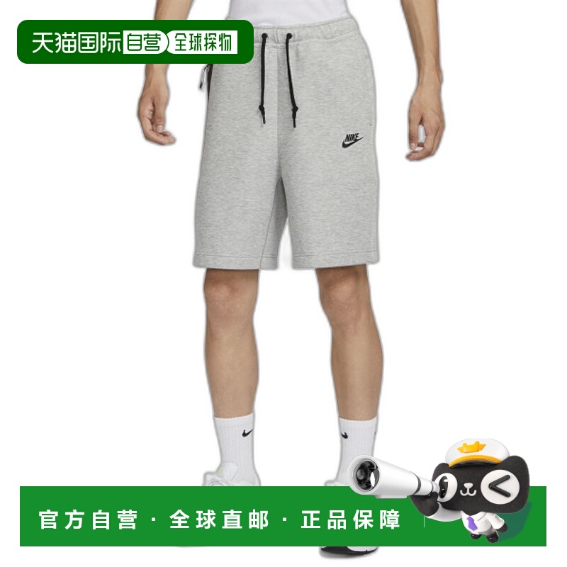 韩国直邮NIKE 男士短裤M NK TCH FLC SHORT - DK GREY HEATHER/(B