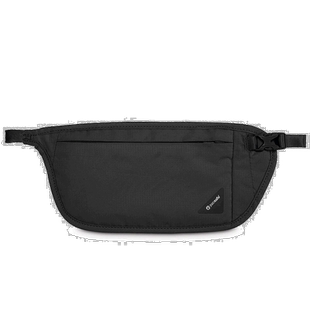Pacsafe防盗尼龙腰带腰包灰色黑色轻便耐用OP10142100