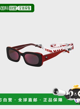 自营欧洲直邮HUGO BOSS雨果HUGO RED配有可拆卸信息绳红色和黑色