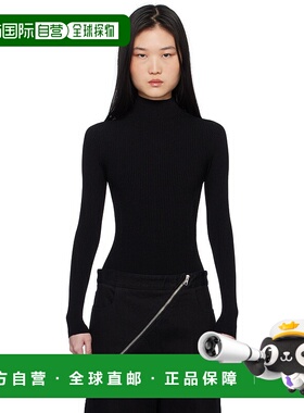 香港直邮潮奢 Alaia 女士 黑色连体衣 AA9B0330K017A