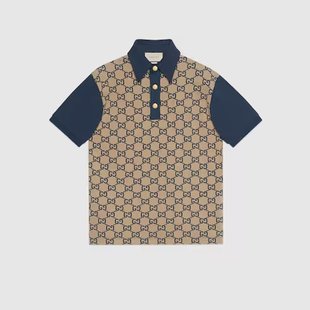 古驰Maxi 丝棉 GUCCI Polo 衫