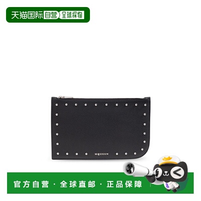 香港直邮ALEXANDER MCQUEEN 女士手拿包 813547AXZ111000 SS2025