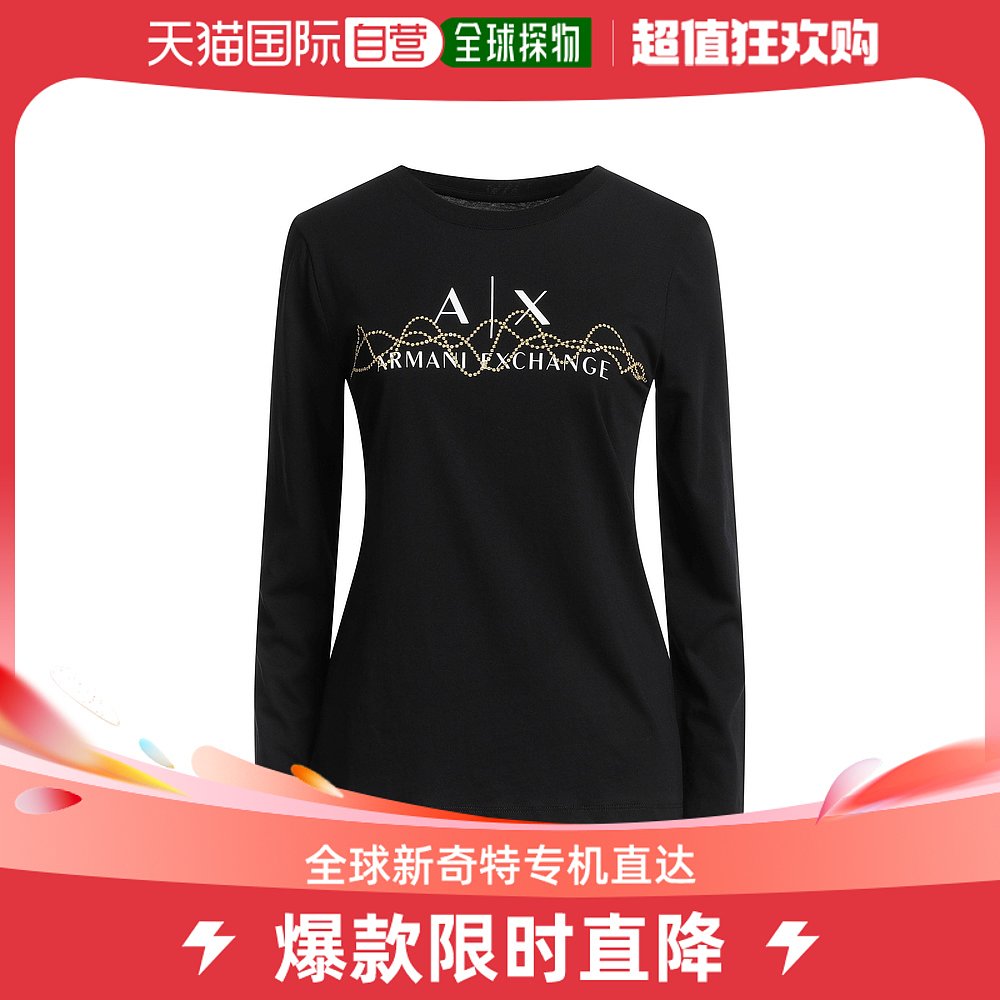 香港直邮潮奢 Armani Exchange 女士T恤 女装/女士精品 T恤 原图主图