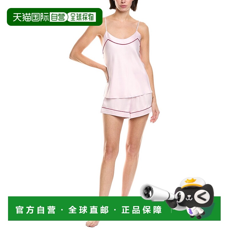 自营Honeydew 2pc Retreat Short Cami Shortie Set - pink 美国