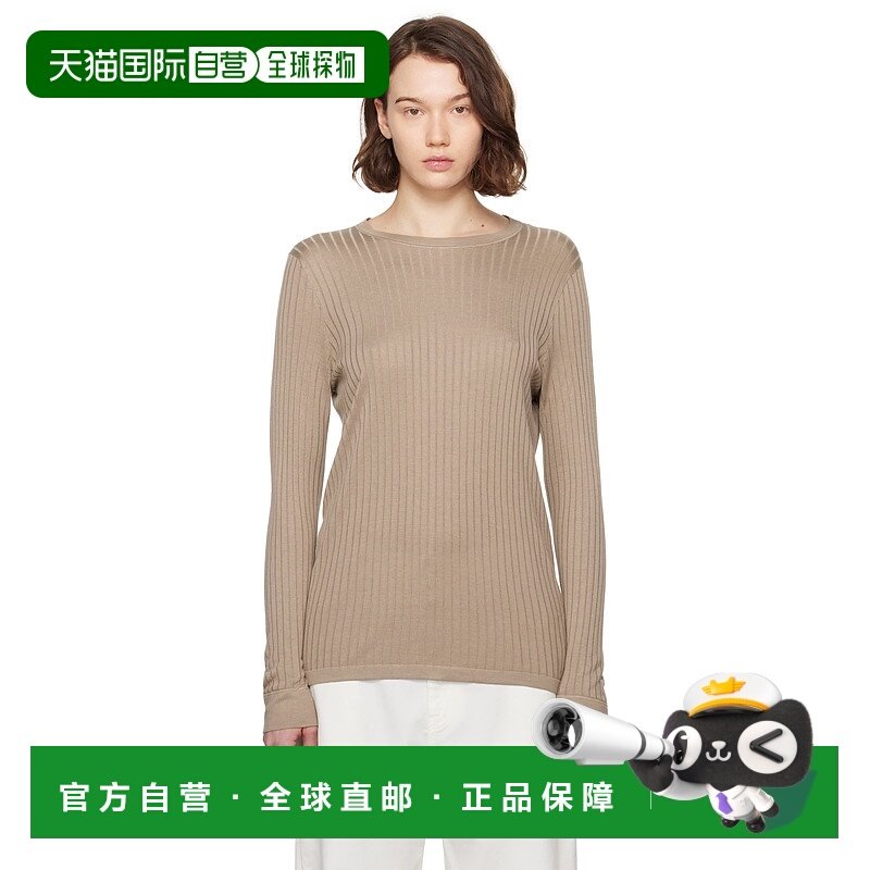香港直邮潮奢 The Row 女士 驼色 Keya 针织衫 8970Y913