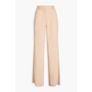 女士打褶缎纹宽腿休闲裤 美国直邮DEREK CROSBY LAM