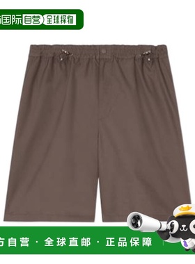 香港直邮KENZO 男士泳装 FF55SH5069CE92 AW2025 绿色 松紧腰泳裤