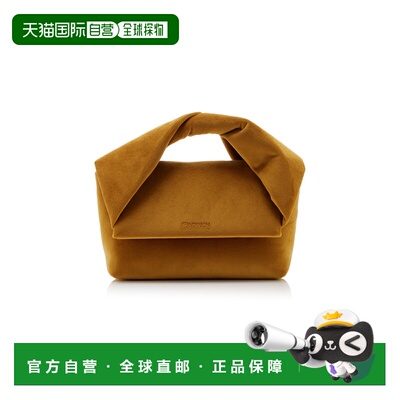 1h可退 香港直邮J.W. Anderson 女士 Midi Twister 天鹅绒手提包