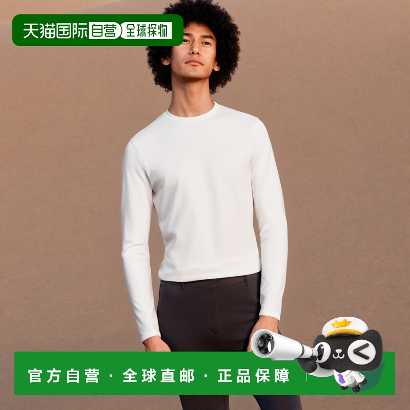 香港直邮EMPORIO ARMANI 男士T恤 8N1T811J0AZ0100阿玛尼长袖上衣