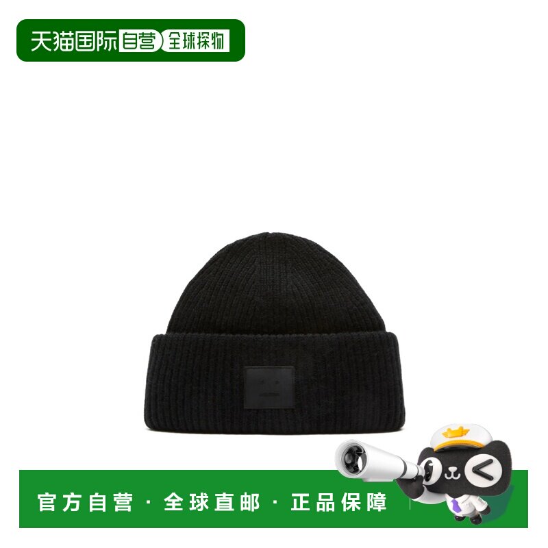 1h可退 香港直邮ACNE STUDIOS 男士帽子 C40453900 SS2026 黑色图片
