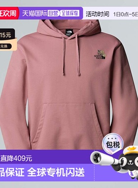 自营欧洲直邮北面 Graphic Dome Flower 男女通用休闲连帽卫衣 TH