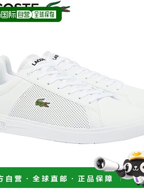 日本直邮LACOSTE 男士 LITE BASE 224 1 SMA 皮革球场运动鞋（48S