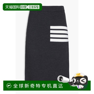Thom 汤姆 香港直邮潮奢 Browne 条纹华尔夫针织铅笔半 布朗 女士