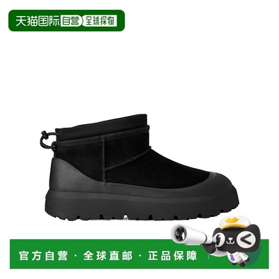 香港直邮UGG 男士雪地靴 1174196BBLC AW2025 黑色 圆头靴子